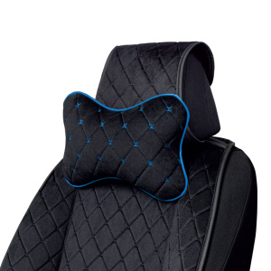 Подушка "косточка" AUTOPROFI, размер 30х20 см ALC-100NP BK/BL Подушка "косточка" AUTOPROFI, размер 30х20 см ALC-100NP BK/BL