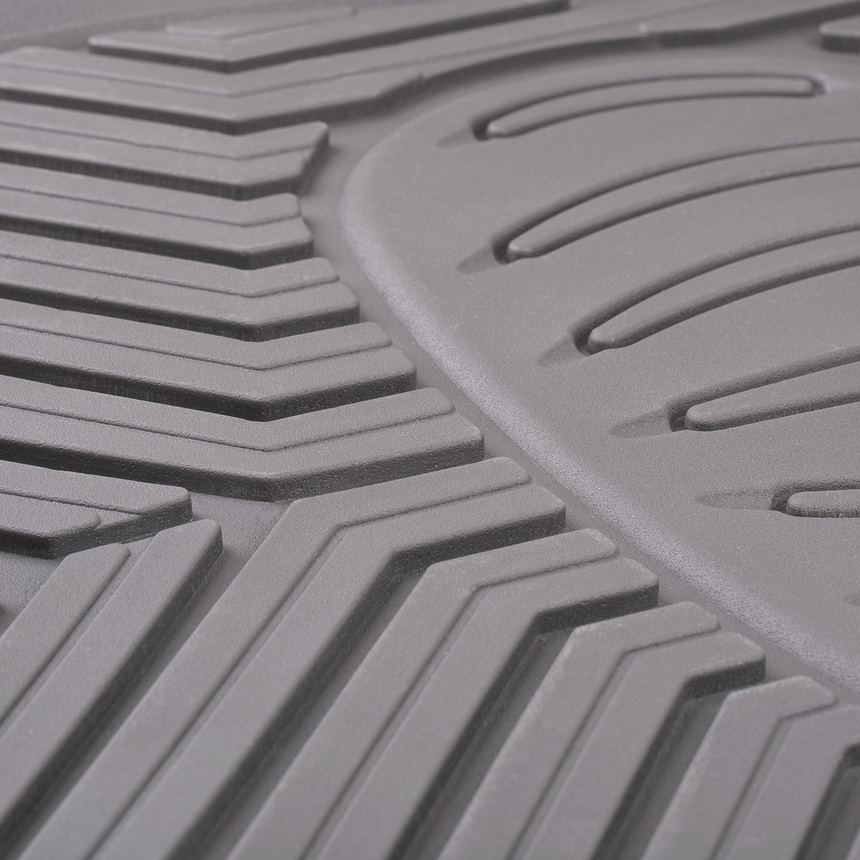 Коврик автомобильный AUTOPROFI для заднего ряда RUS-105r GY