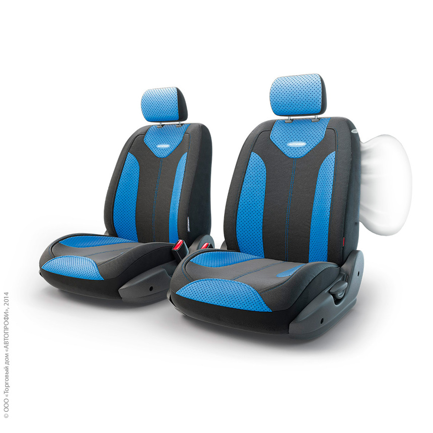 Чехлы на сиденья трансформеры MATRIX передний ряд TRS/MTX-001G BK/BL