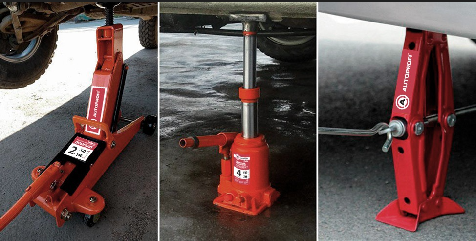 Виды домкратов