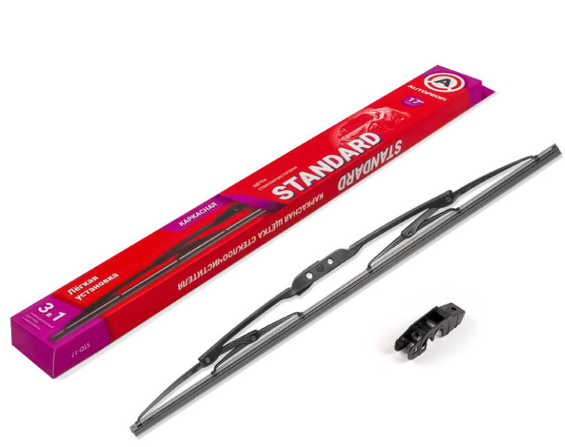 Каркасные дворники AUTOPROFI STANDARD